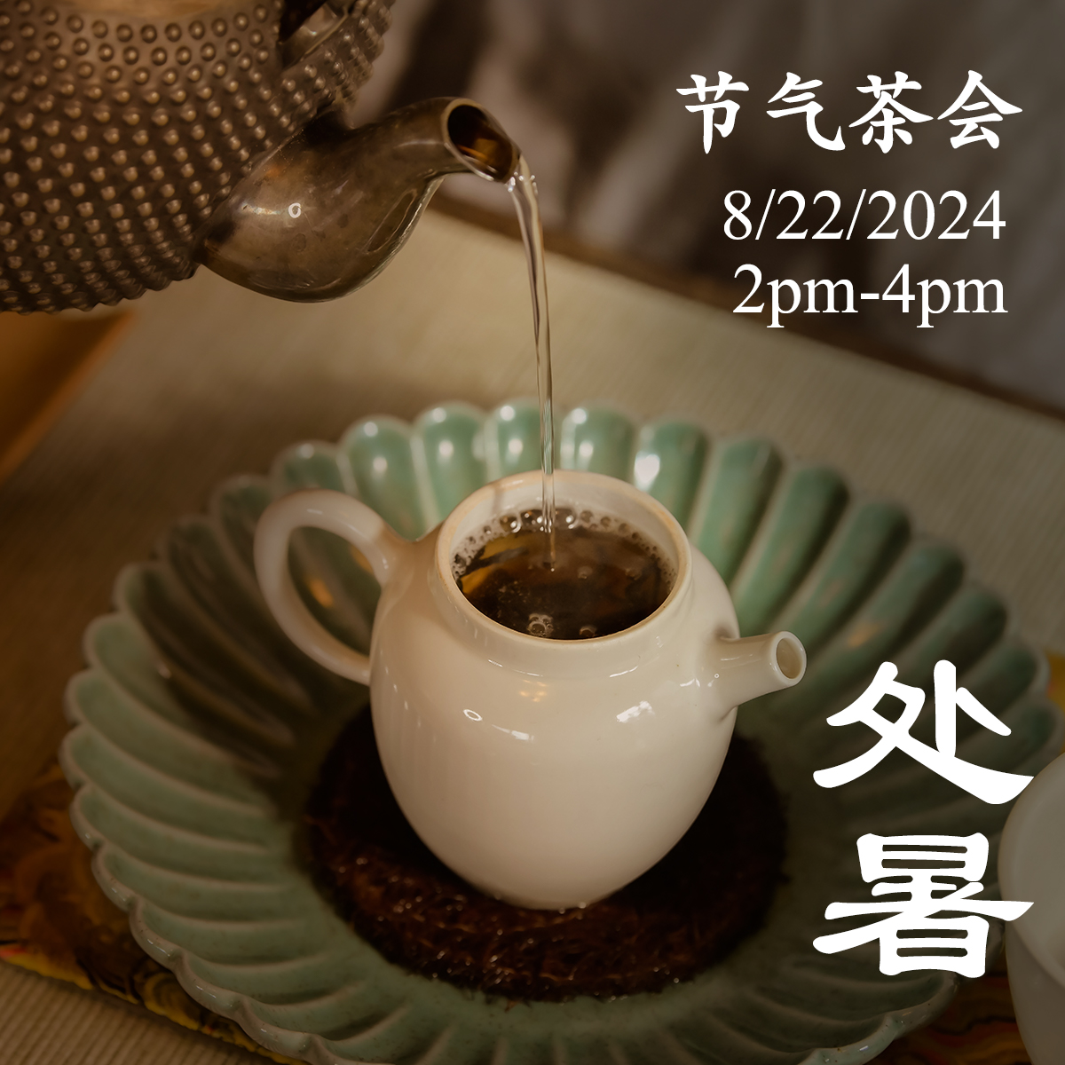 处暑节气茶会